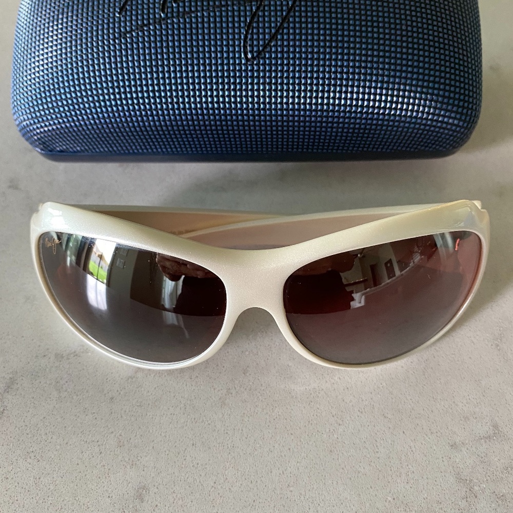 White Maui Jim Sunglasses